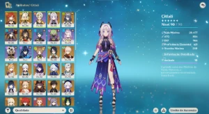 Conta Genshin servidor América AR59 - Genshin Impact