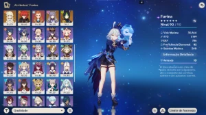 Conta Genshin servidor América AR59 - Genshin Impact