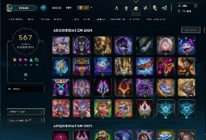 Conta League Of Legends Com 545 Skins LOL