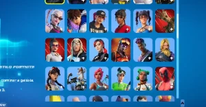 Conta Fortnite com muitas skins No preçinho