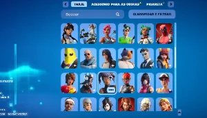 Conta Fortnite com muitas skins No preçinho