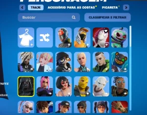 Conta Fortnite com muitas skins No preçinho