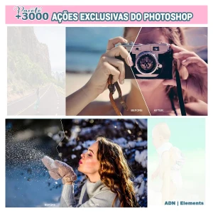 Pacote +3000 Ações Exclusivas do Photoshop - Outros