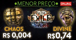 Path Of Exile - Divine/Chaos/ Secrets of the Atlas