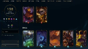 Conta LoL Full Acesso - 136 Champs e 138 skins - Kayle Juíza - League of Legends