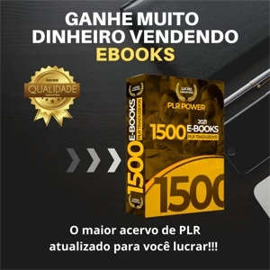 Pacote 1500 eBooks Plr Traduzidos C/ Direitos de Revenda
