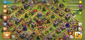 Conta CV 10,+2000 gemas, Rainha Arqueira LV31,5 Construtores - Clash of Clans