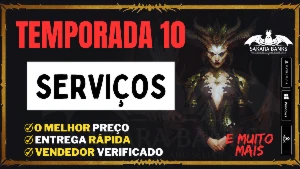 DIABLO 4 - TEMPORADA 10 - SERVIÇOS