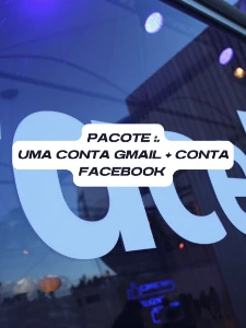 Conta gmail + conta facebook - Outros