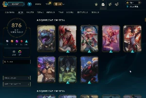 Conta League of Legends -  878 Skins - Nvl 545 LOL