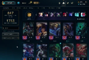 Conta League of Legends -  878 Skins - Nvl 545 LOL
