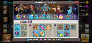 Conta Clash Of Clans Centro de Villa 17 quase full
