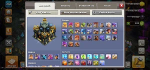 Conta Clash Of Clans Centro de Villa 17 quase full