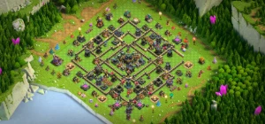 Conta Clash Of Clans Centro de Villa 17 quase full