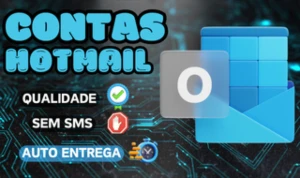 X2 Contas De Email Novas (Alta Qualidade) Outlook/Hotmail