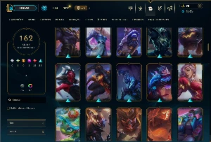 Ferro 2 com TODOS os champs e 162 Skins ( TOP / MID / ADC ) - League of Legends LOL