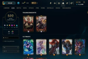 Conta LoL 2012 - Varias Skins Raras, Todos Campeões - League of Legends