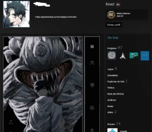 conta steam level 80 cs go prime e outros jogos  level 20 gc