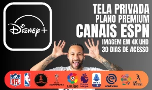 Disney + Star Plus 4K Premium Mais Barata 30 Dias