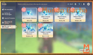 🟢GENSHIN IMPACT REROLL COM GEMA ESSENCIAL + DESTINOS ✨🔥