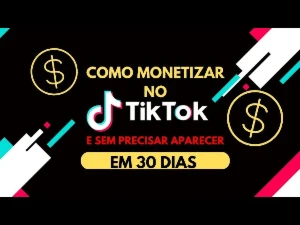 Monetizando Tiktok do Zero Pacote c/ Vídeos Cursos Bots - Outros