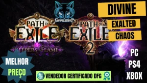 DIVINE ORB POE 2 E 1  - PATH OF EXILE🟢 - Path of Exile 1 e 2