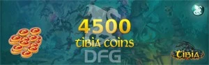 4500 TIBIA COINS