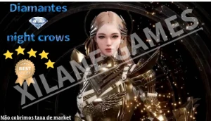 Diamantes Night Crows - server SA 101,102 E 103 🟢40 R$ =1K 