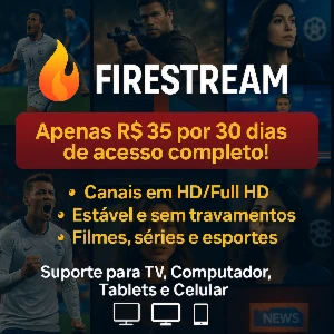 IPTV – Full HD, filmes, séries e futebo - Premium