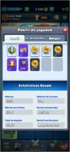 Vendo conta de clash Royale com todas as cartas