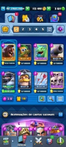 Conta Clash Royale nivel 47 full