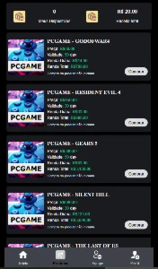 Site de Investimento PC Games - Assinaturas e Premium