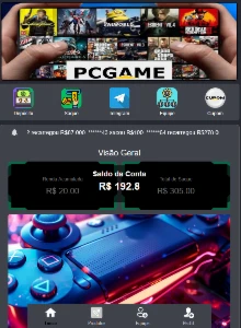 Site de Investimento PC Games - Assinaturas e Premium