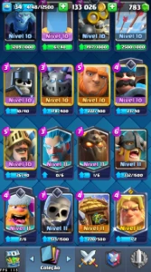 Conta Clash Royale