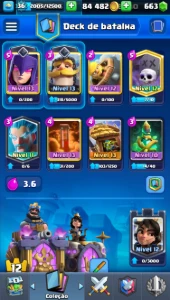 Conta Clash Royale
