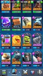 Conta Clash Royale