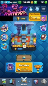Conta Clash Royale