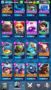 Conta Clash Royale
