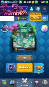 Conta Clash Royale