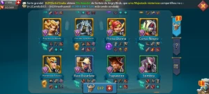 Conta de 292M de poder com pré T5 liberado - Lords Mobile