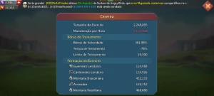 Conta de 292M de poder com pré T5 liberado - Lords Mobile