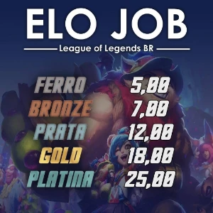 Elojob League of Legends - Entrega Imediata