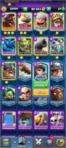 Conta Clash Royale NV 13