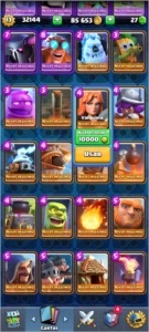 Conta Clash Royale NV 13