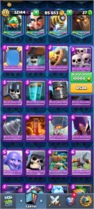 Conta Clash Royale NV 13