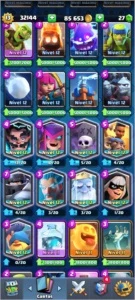 Conta Clash Royale NV 13