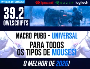 MACRO - PUBG STEAM - (VITALICIO) UNIVERSAL TODOS MOUSES