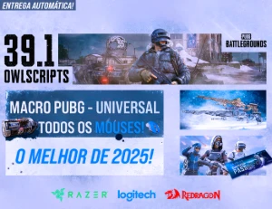 MACRO - PUBG STEAM - (VITALICIO) UNIVERSAL TODOS MOUSES