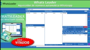 Whatsleader - Aquecedor De Números (Software Para Whatsapp)