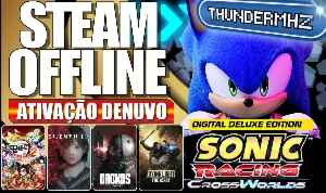 Sonic Racing: CrossWorlds Deluxe - Conta Offline Steam